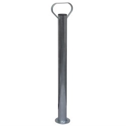2 tubes de support et 2 pinces fendues pour roue de jauge 48 mm 