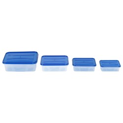 Récipients de stockage des aliments avec couvercles 16 pcs PP 