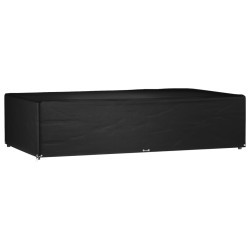 Housse de salon de jardin 12 œillets 315x180x75cm rectangulaire 