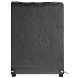 Housses salon de jardin 2pcs 8œillets 170x94x70cm rectangulaire 