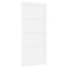 porte intérieure “ORKDAL” blanche 93x202x4 cm en bois massif de pin 