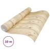 Papier peint 3D grain de bois marron 10x0,53 m non tissé 