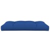 Coussin de palette bleu royal 120x80x12 cm tissu 