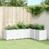 Jardinière blanc 160x120x53 cm polypropylène 