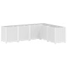 Jardinière blanc 160x120x53 cm polypropylène 