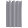 Rideaux 2 pcs Gris clair 175 x 140 cm Polyester 