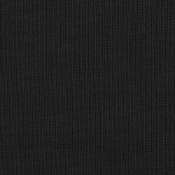 Rideaux occultants aspect lin avec crochets 2pcs Noir 140x225cm 
