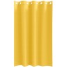 Rideaux 2 pcs jaune moutarde 175 x 140 cm Polyester 