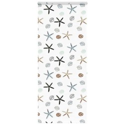 Store enrouleur de douche avec cassette largeur du tissu 106 cm 