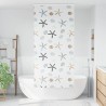 Store enrouleur de douche avec cassette largeur du tissu 106 cm 