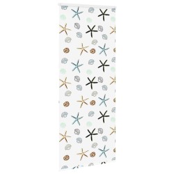 Store enrouleur de douche avec cassette largeur du tissu 106 cm 