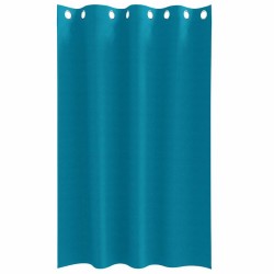 Rideaux avec des rideaux 2 pcs Turquoise 175 x 140 cm Polyester 