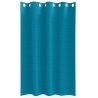 Rideaux avec des rideaux 2 pcs Turquoise 175 x 140 cm Polyester 