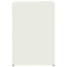 Support de parapluie en blanc, 28x12x41 cm, en acier 