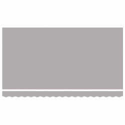 Tissu de remplacement pour auvent pour cadre 4x2 m gris clair 