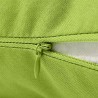 Oreiller d'extérieur lot de 2 60 x 40 cm Vert pomme 