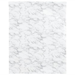 Autocollant auto-adhésif pour meuble blanc marbré 90x500 cm PVC 