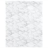 Autocollant auto-adhésif pour meuble blanc marbré 90x500 cm PVC 