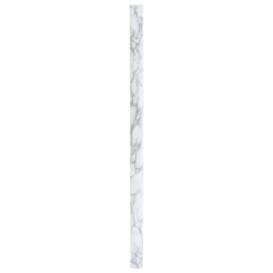 Autocollant auto-adhésif pour meuble blanc marbré 90x500 cm PVC 