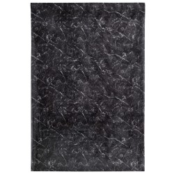 Autocollant auto-adhésif pour meuble noir marbré 90x500 cm PVC 