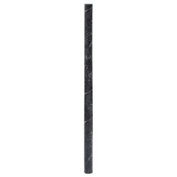 Autocollant auto-adhésif pour meuble noir marbré 90x500 cm PVC 