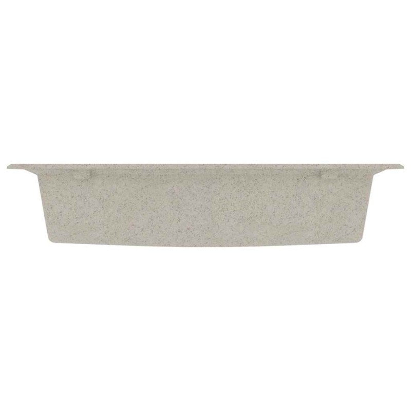 Évier de Cuisine Beige 790x500x193 mm Granit 