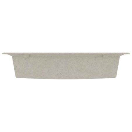 Évier de Cuisine Beige 790x500x193 mm Granit 