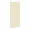 Store plissé crème 95x200 cm largeur du tissu 94,4 cm polyester 
