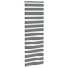 Store zèbre gris foncé largeur du tissu 70,9 cm polyester 