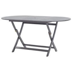 Table de jardin pliable 160x85x75 cm Bois d'acacia massif 