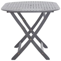 Table de jardin pliable 160x85x75 cm Bois d'acacia massif 