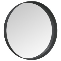 Miroir mural Noir 30 cm 