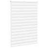 Store zèbre blanc 155x200 cm largeur du tissu 150,9cm polyester 
