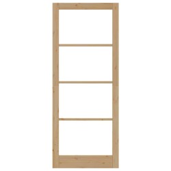 porte intérieure avec verre "ORKDAL" 93x232x4 cm en bois massif de pin 