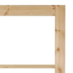 porte intérieure avec verre "ORKDAL" 93x232x4 cm en bois massif de pin 