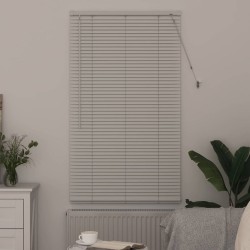 Store de Fenêtre avec des rideaux Autre Blanc 80 x 175 cm Aluminium 
