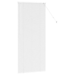 Store de Fenêtre avec des rideaux Autre Blanc 80 x 175 cm Aluminium 