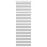 Store zèbre gris clair largeur du tissu 70,9 cm polyester 