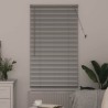 Store de Fenêtre avec des rideaux Argenté 80 x 175 cm Aluminium 