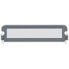 Barrière de lit enfant Gris 150x42 cm Polyester 