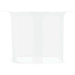 Moustiquaire suspendue 156 maille blanc 220x180x180 cm 
