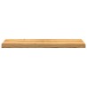 Marches d'escalier 4 pcs marron clair 90x25x2 cm chêne massif 