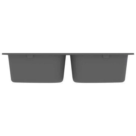 Évier de cuisine Gris 760x480x184 mm Granit 