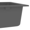 Évier de cuisine Gris 760x480x184 mm Granit 