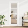 porte intérieure avec verre "ORKDAL" blanche 78x232x4 cm 