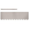 Bordures de Jardin 20 pcs 100x0.5x30 cm Acier Weathering 
