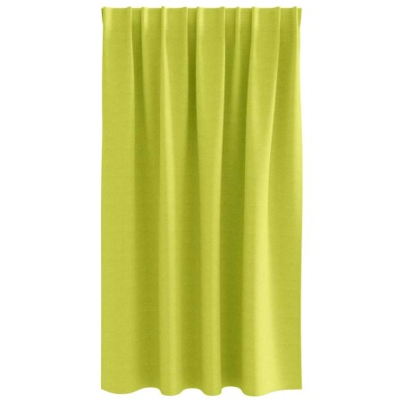 Rideaux 2 pcs Pomme verte 140 x 140 cm Polyester 