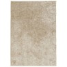 Tapis ISTAN à poils longs aspect brillant beige 120x170 cm 