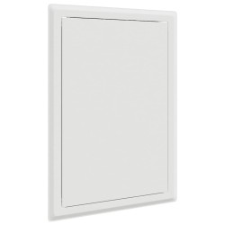 Panneau d'Accès Blanc 20 x 30 cm Acier 