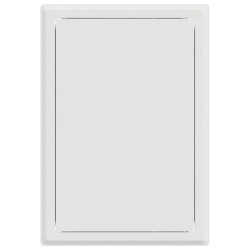 Panneau d'Accès Blanc 20 x 30 cm Acier 